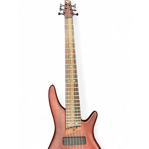 Used Ibanez SR506 6 String Mahogany Electric Bass Guitar