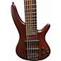 Used Ibanez SR506 6 String Mahogany Electric Bass Guitar