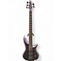 Used Ibanez SR505 5 String Black Aurora Burst Electric Bass Guitar thumbnail