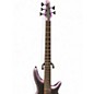 Used Ibanez SR505 5 String Black Aurora Burst Electric Bass Guitar