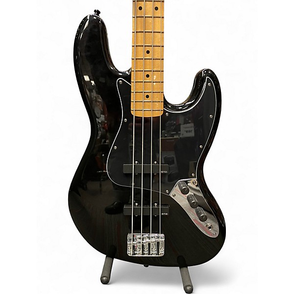 Used Fender Player II Jazz Bass Black Electric Bass Guitar
