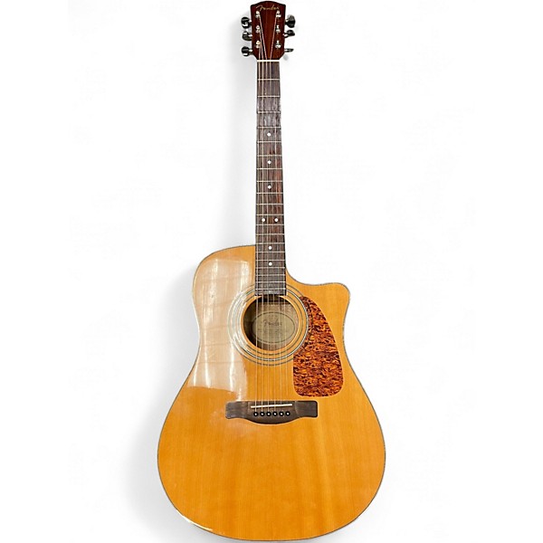 Used Fender CD140SCE Natural Acoustic Electric Guitar