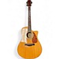 Used Fender CD140SCE Natural Acoustic Electric Guitar thumbnail
