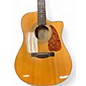 Used Fender CD140SCE Natural Acoustic Electric Guitar