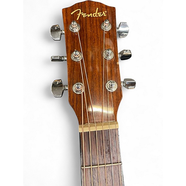 Used Fender CD140SCE Natural Acoustic Electric Guitar