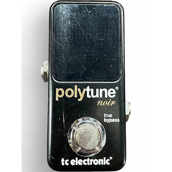 Used TC Electronic Polytune Noir Tuner Pedal | Guitar Center