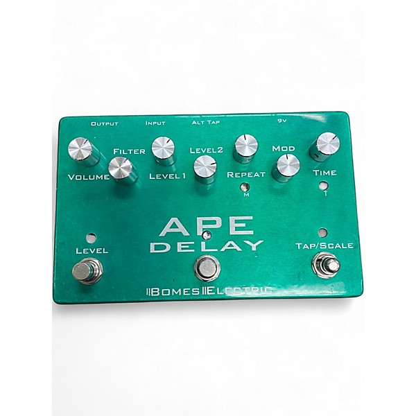 Used Bomes Electric APE DELAY Effect Pedal
