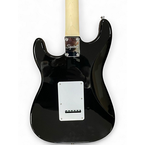Used Squier SONIC STRATOCASTER BLACK Solid Body Electric Guitar