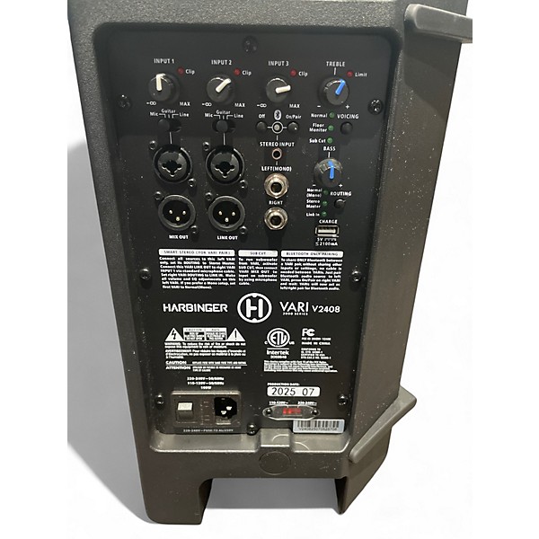 Used Harbinger V2408 Powered Speaker