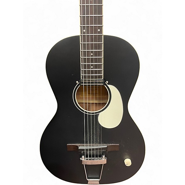 Used Orangewood Juniper Rubber Bridge Black Acoustic Electric Guitar