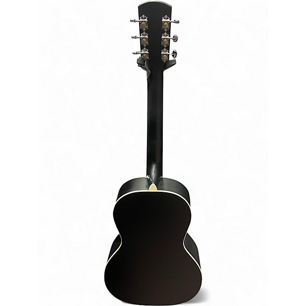 Used Orangewood Juniper Rubber Bridge Black Acoustic Electric Guitar