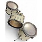 Used Pearl 3 Piece 1980s USA Maple White Drum Kit