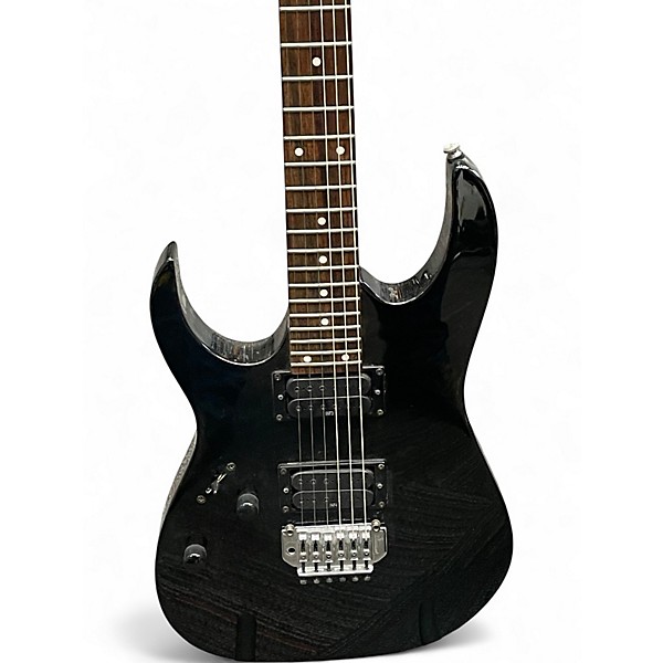 Used Ibanez RG120 Left Handed Black Electric Guitar