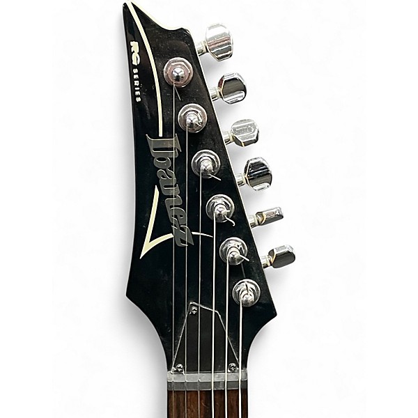 Used Ibanez RG120 Left Handed Black Electric Guitar