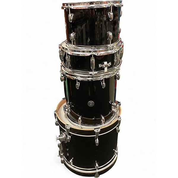 Used Gretsch Drums 4 Piece Catalina Club Series Black Drum Kit