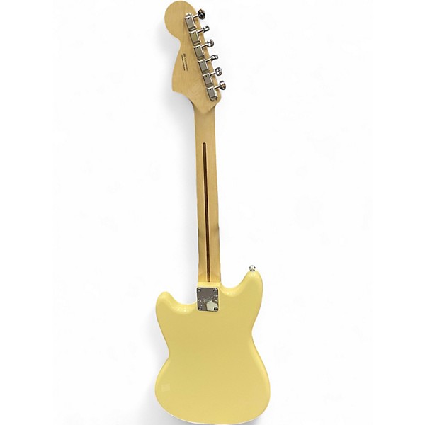 Used Fender American Performer Mustang Vintage White Solid Body Electric Guitar
