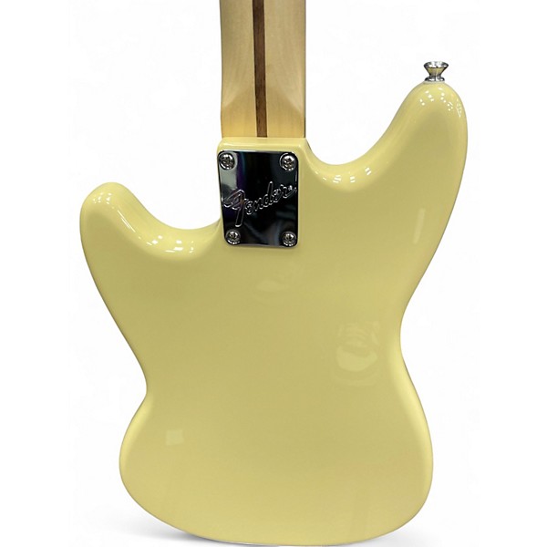 Used Fender American Performer Mustang Vintage White Solid Body Electric Guitar