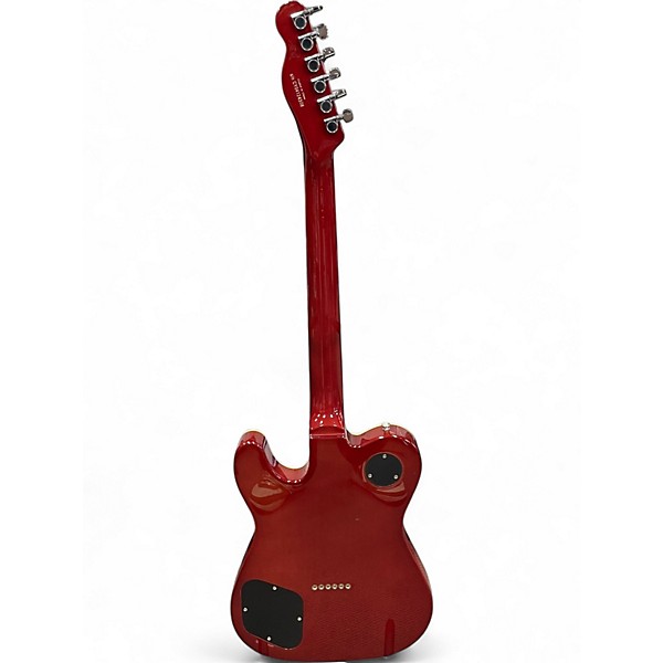 Used Squier MASTER SERIES THINLINE TELECASTER Trans Crimson Red Hollow Body Electric Guitar