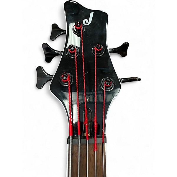 Used Jackson X Series Spectra V Metallic Black Electric Bass Guitar