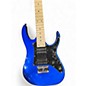 Used Ibanez GRGM21M-JB Blue Solid Body Electric Guitar