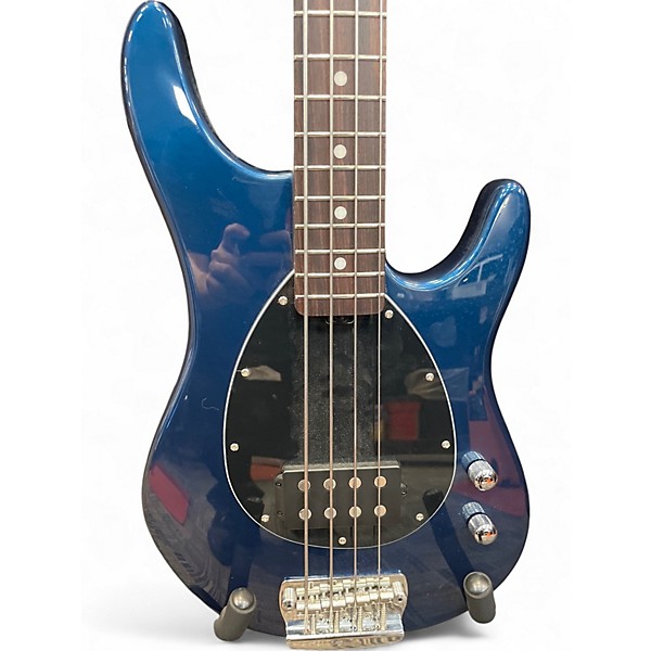 Used Sterling by Music Man SB14 BLUE PEARL Electric Bass Guitar