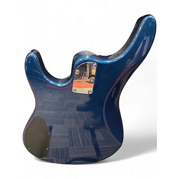 Used Sterling by Music Man SB14 BLUE PEARL Electric Bass Guitar