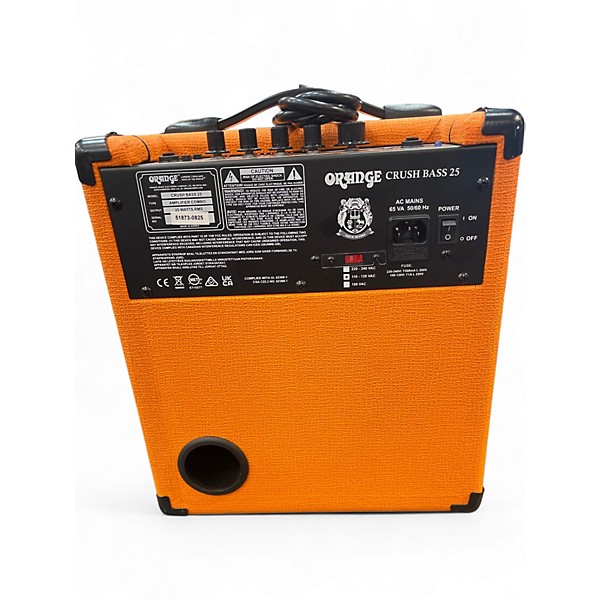 Used Orange Amplifiers CRUSH BASS 25 Bass Combo Amp