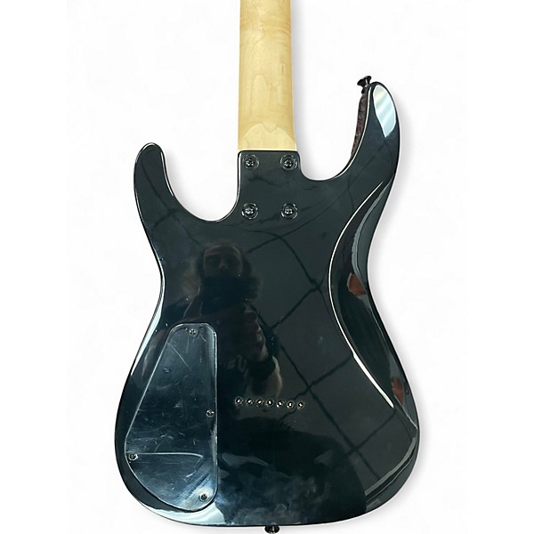 Used Jackson JS22-7 Dinky 7 String Black Solid Body Electric Guitar