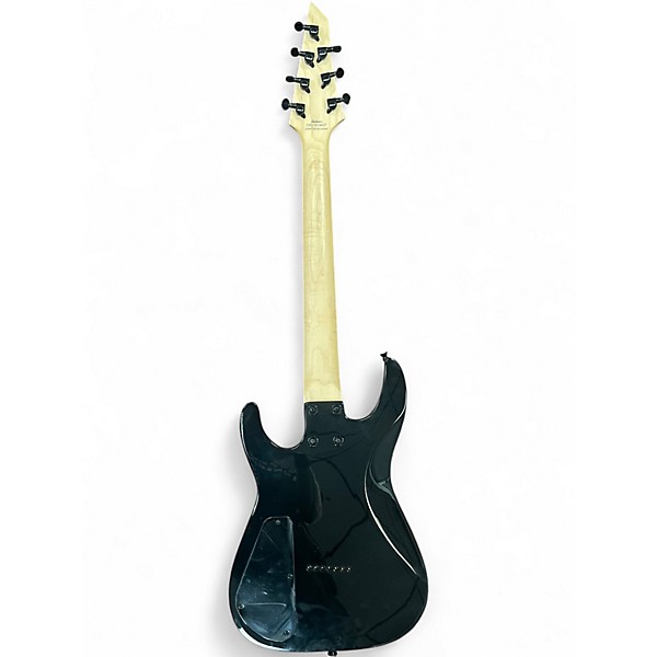 Used Jackson JS22-7 Dinky 7 String Black Solid Body Electric Guitar