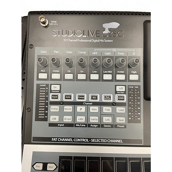 Used PreSonus STUDIOLIVE 32SC Digital Mixer