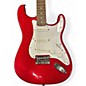 Used Squier FSR Bullet Stratocaster Red Sparkle Solid Body Electric Guitar