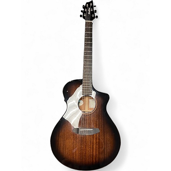 Used Breedlove Organic Wildwood Pro Suedev CE African Mahogany Acoustic Electric Guitar