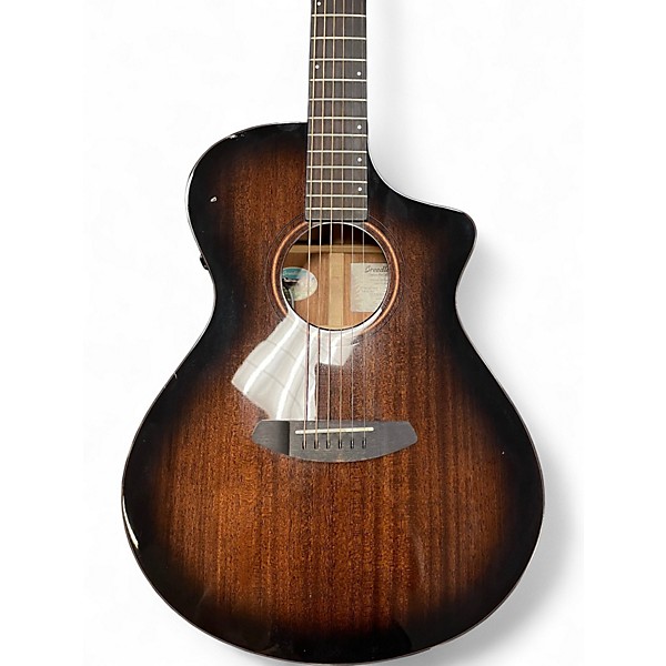Used Breedlove Organic Wildwood Pro Suedev CE African Mahogany Acoustic Electric Guitar