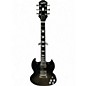 Used Epiphone SG MODERN FIGURED TRANS BLACK FADE Solid Body Electric Guitar