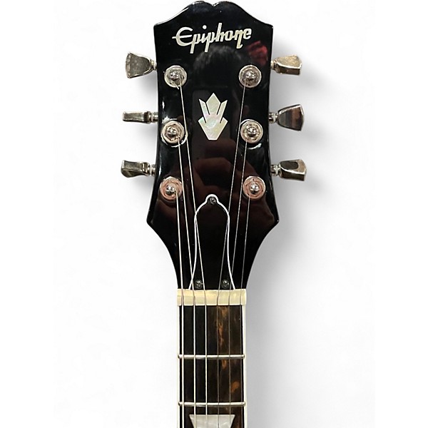 Used Epiphone SG MODERN FIGURED TRANS BLACK FADE Solid Body Electric Guitar