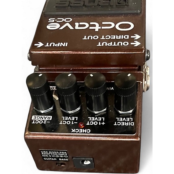 Used BOSS OC-5 Effect Pedal