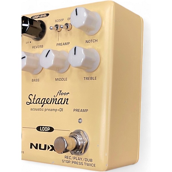 Used NUX FLOOR STAGEMAN Guitar Preamp