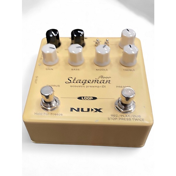 Used NUX FLOOR STAGEMAN Guitar Preamp