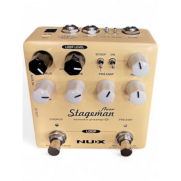 Used NUX FLOOR STAGEMAN Guitar Preamp