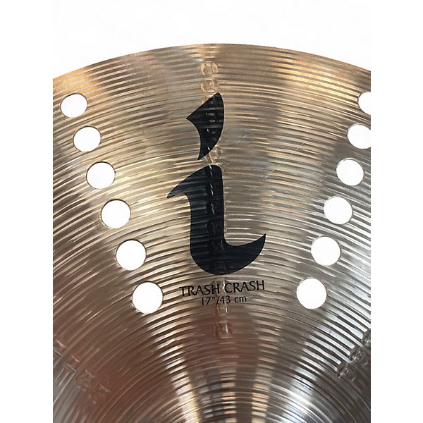 Used Zildjian 17in I Family Trash Crash Cymbal