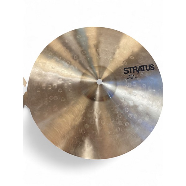 Used SABIAN 14in Stratus Hi-Hat Pair Cymbal