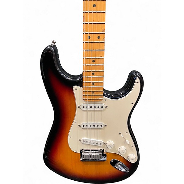 Used Fender 1993 American Standard Stratocaster 3 Color Sunburst Solid Body Electric Guitar