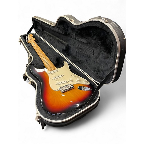 Used Fender 1993 American Standard Stratocaster 3 Color Sunburst Solid Body Electric Guitar