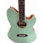 Used Ibanez TCY10E Talman Seafoam Green Acoustic Electric Guitar