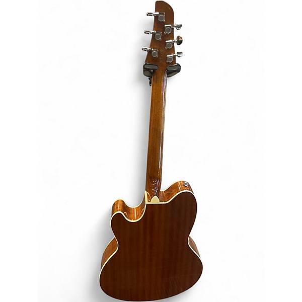 Used Ibanez TCY10E Talman Seafoam Green Acoustic Electric Guitar