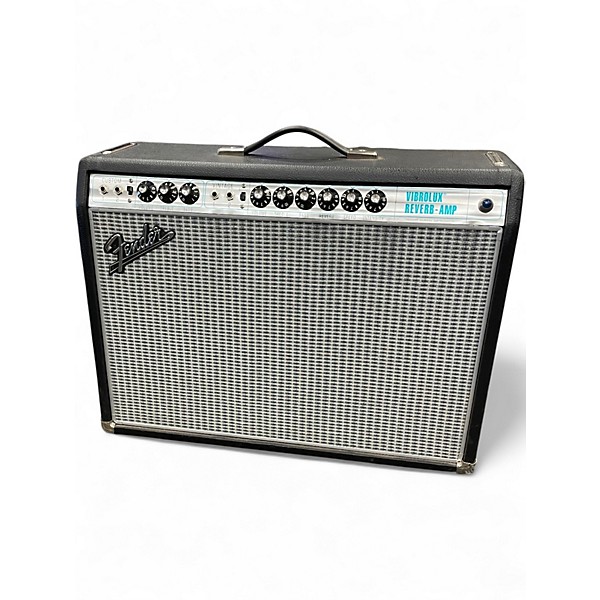 Used Fender 1968 Custom Vibrolux Reverb Tube Guitar Combo Amp
