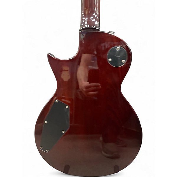 Used ESP LTD EC 401V Gold Top Solid Body Electric Guitar