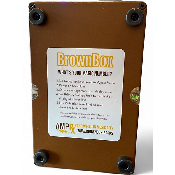 Used Amprx Power Solutions BrownBox Power Attenuator