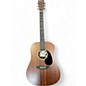 Used Martin D10E-01 Satin Natural Acoustic Electric Guitar thumbnail