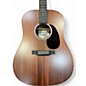 Used Martin D10E-01 Satin Natural Acoustic Electric Guitar